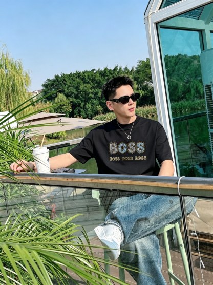 BOSS-ボス Tシャツ / ショートスリーブ クルーネック