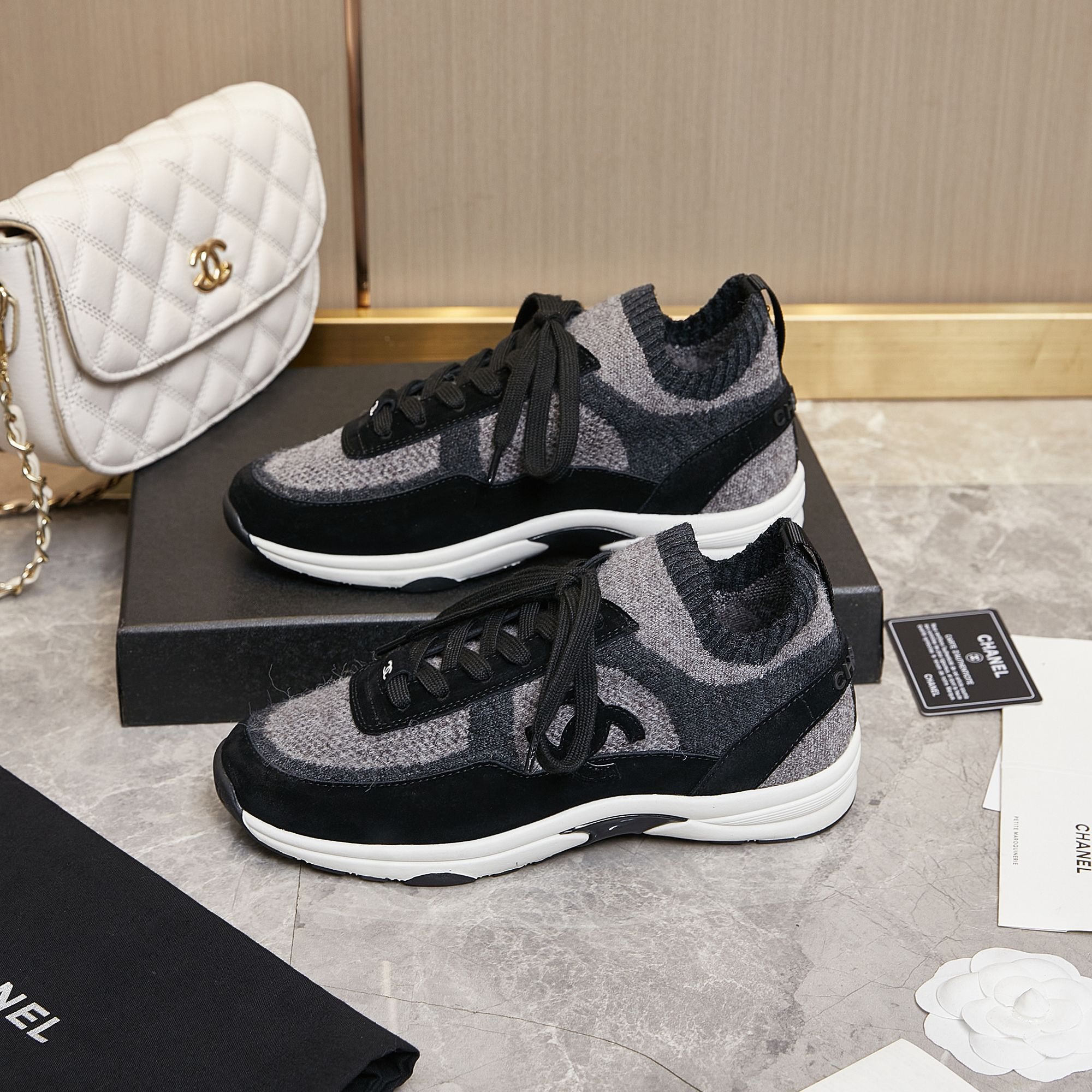 シャネル「Chanel」シャネル プレミアムカジュアルスニーカー  / レジャースニーカー