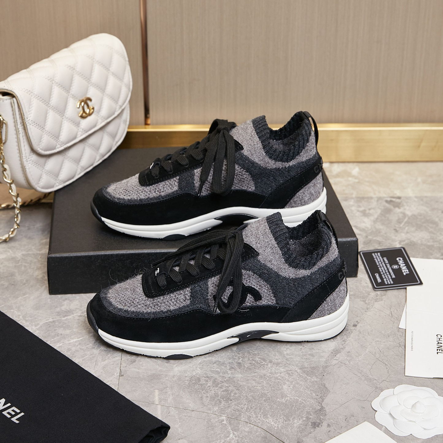 シャネル「Chanel」シャネル プレミアムカジュアルスニーカー  / レジャースニーカー