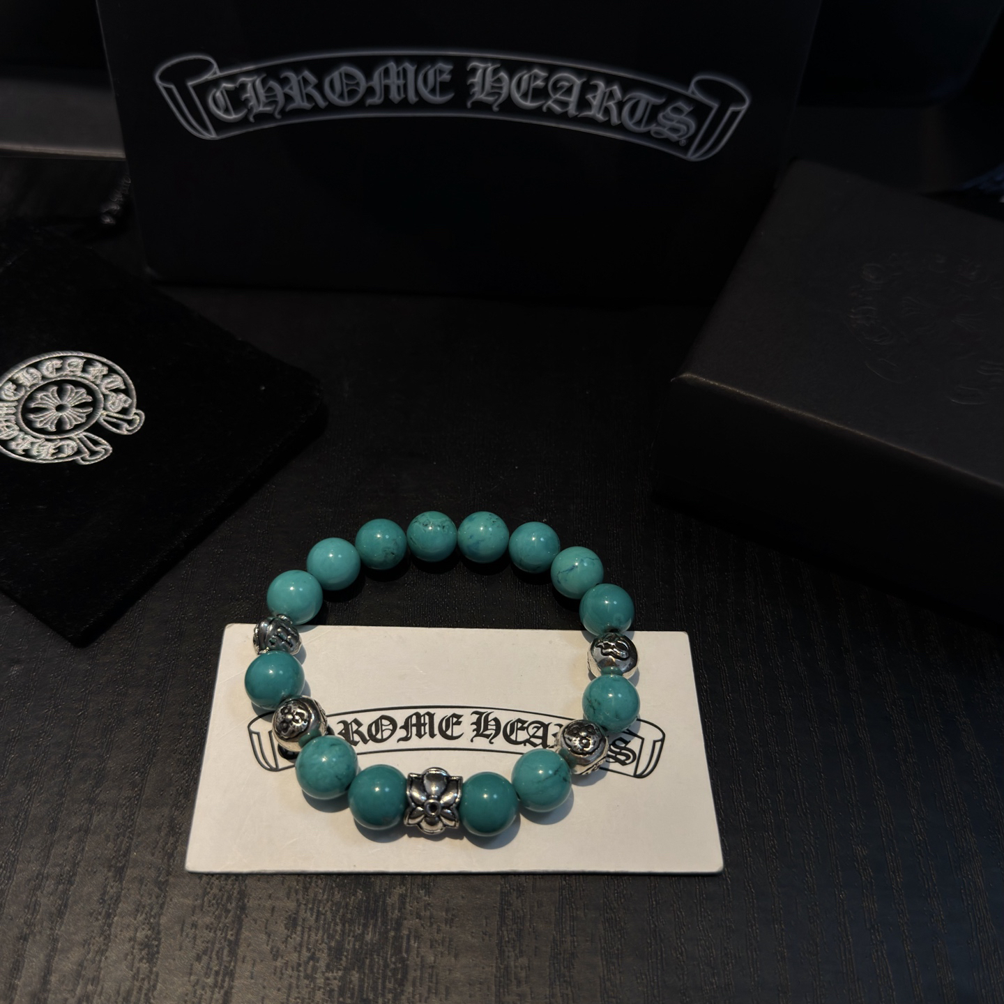 クロムハーツ「Chrome Hearts」ブレスレット - ヴィンテージ＆ロックテイスト ペア用