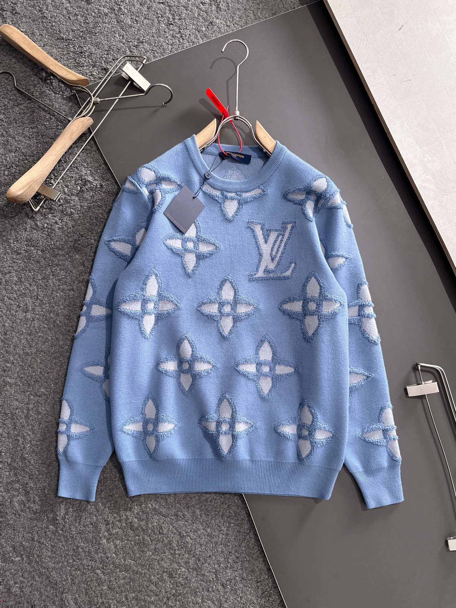 ルイ・ヴィトン「Louis Vuitton」秋冬 メンズ  クルーネックニット