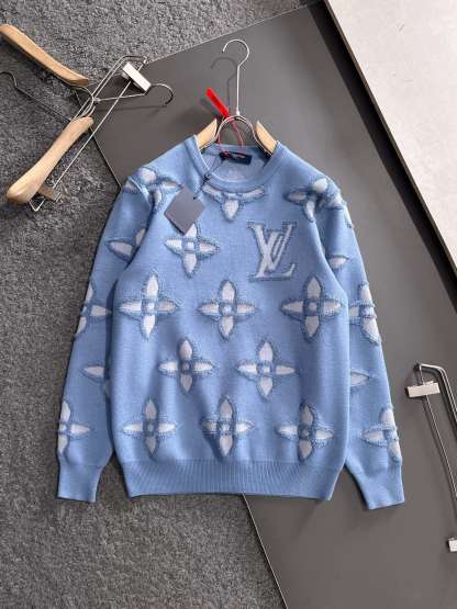 ルイ・ヴィトン「Louis Vuitton」秋冬 メンズ  クルーネックニット