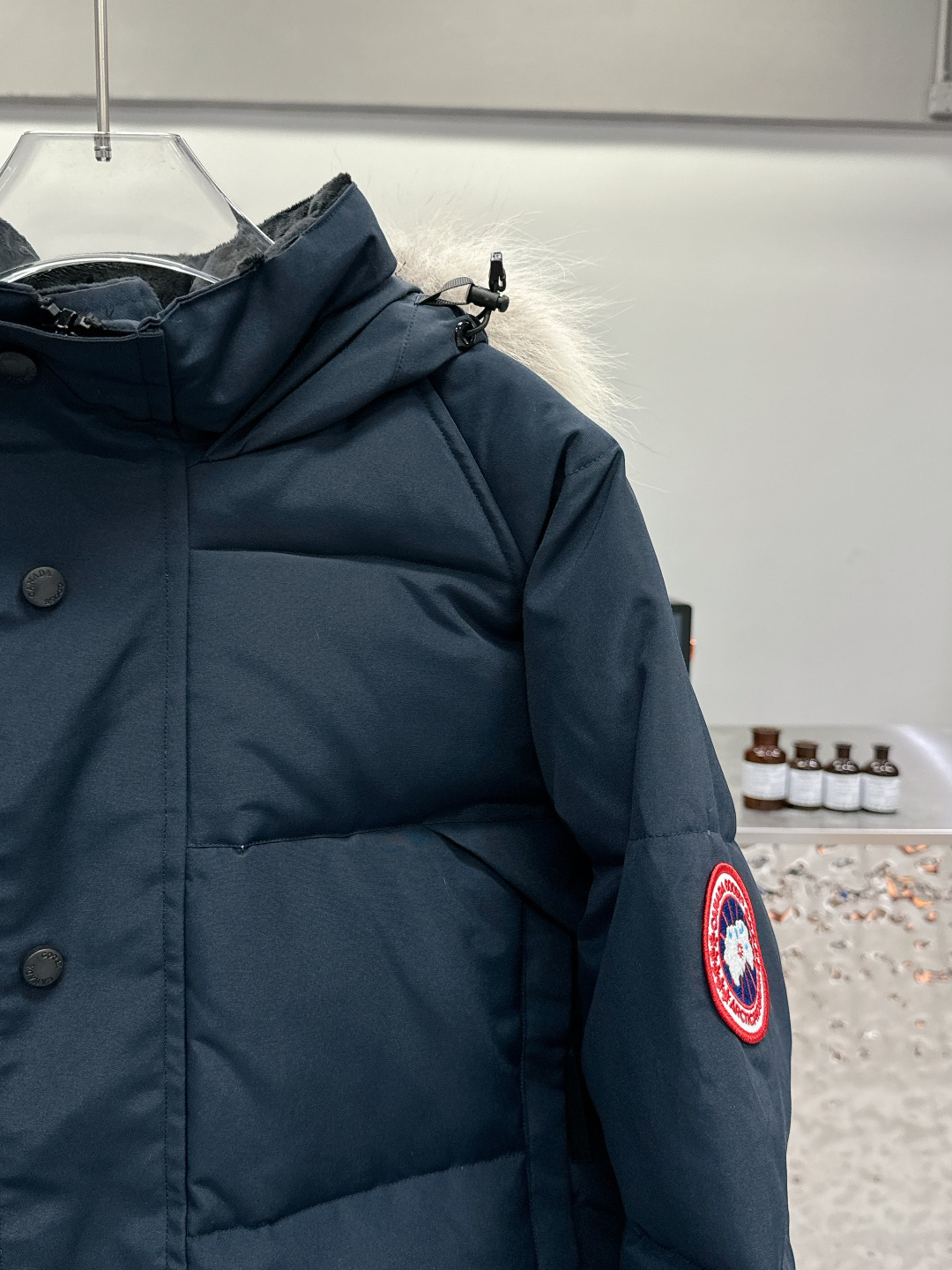 カナダグース「Canada Goose」秋冬フード付きダウンコート