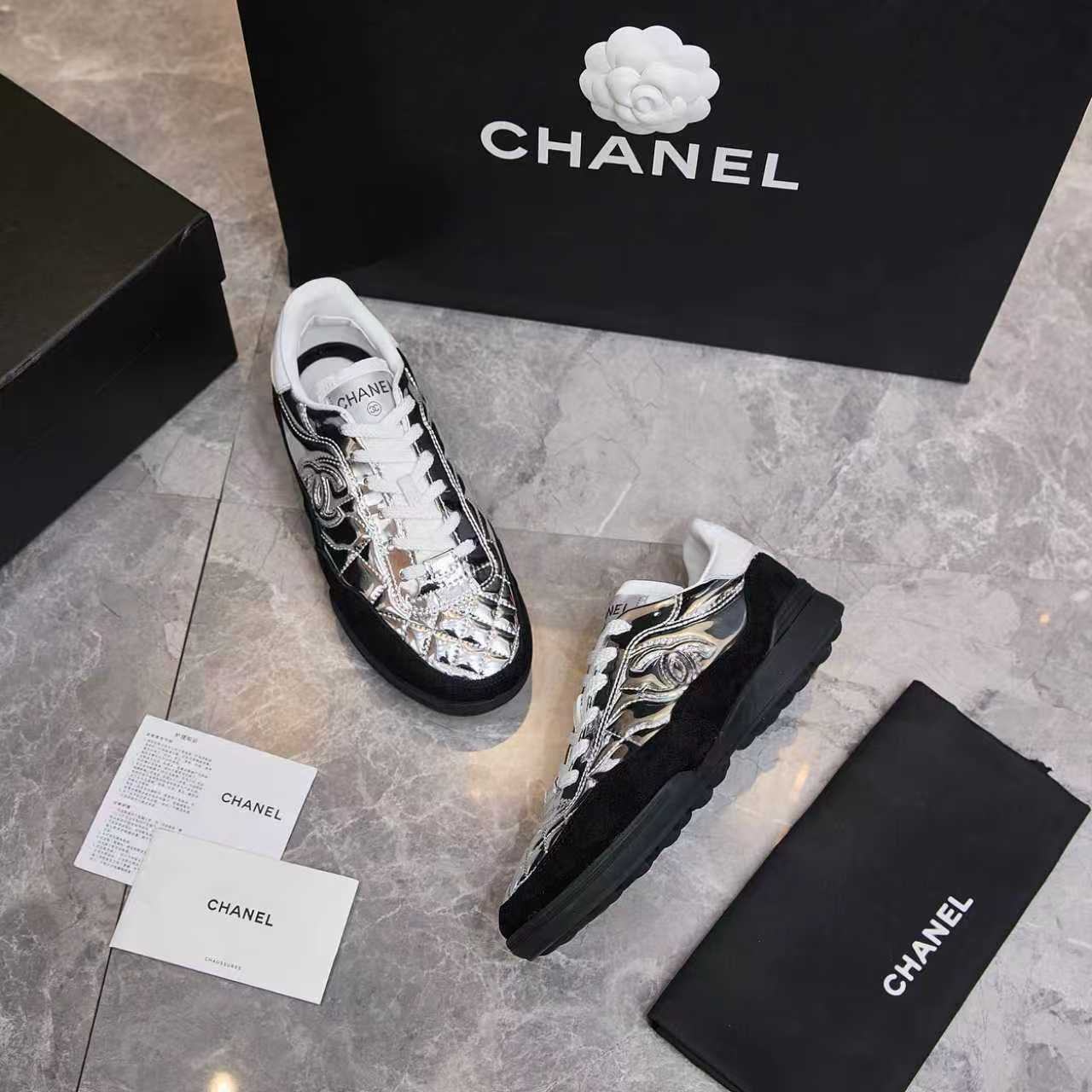 シャネル「Chanel」シャネル プレミアムカジュアルスニーカー/ レジャースニーカー