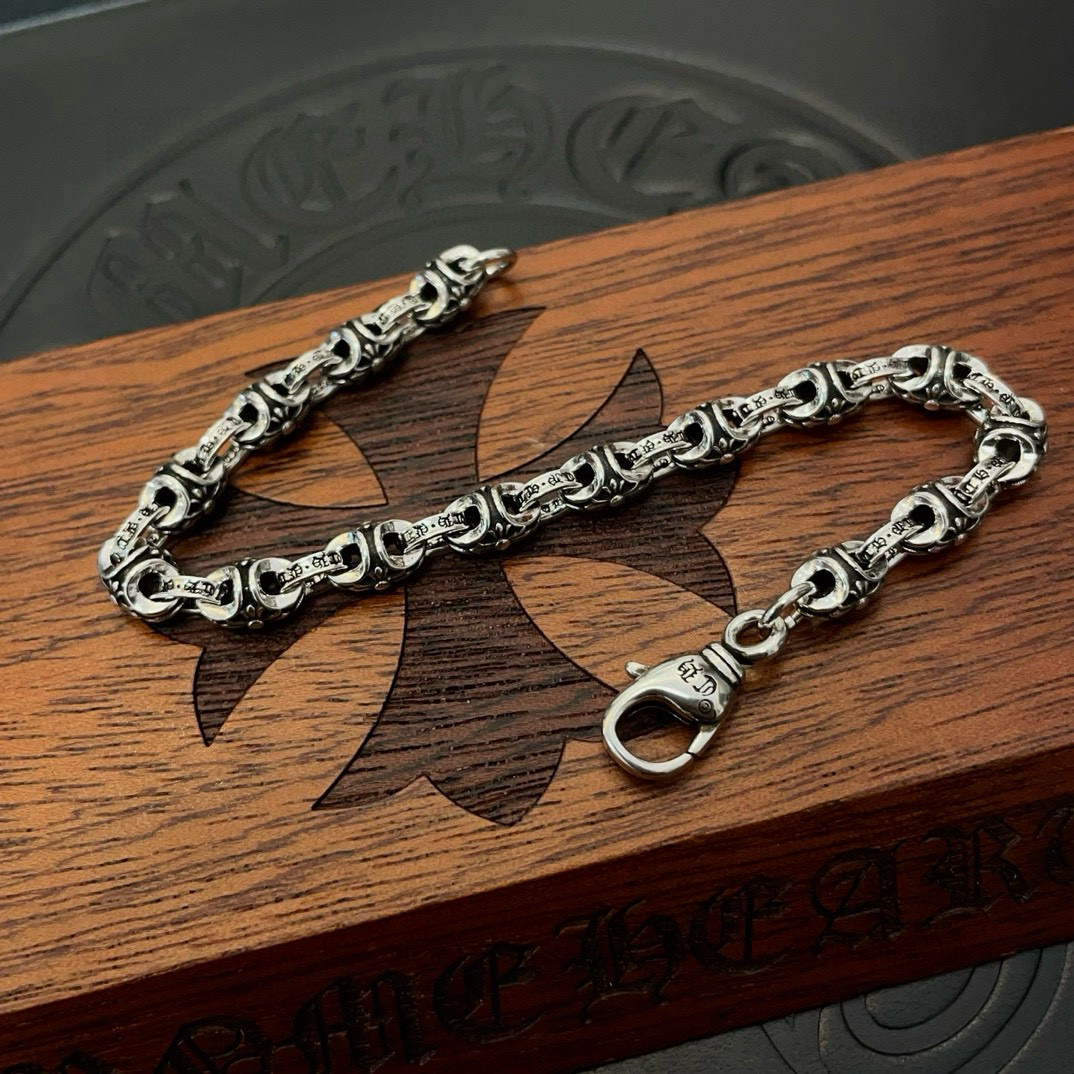 クロムハーツ「Chrome Hearts」ブレスレット - ヴィンテージ＆ロックテイスト ペア用