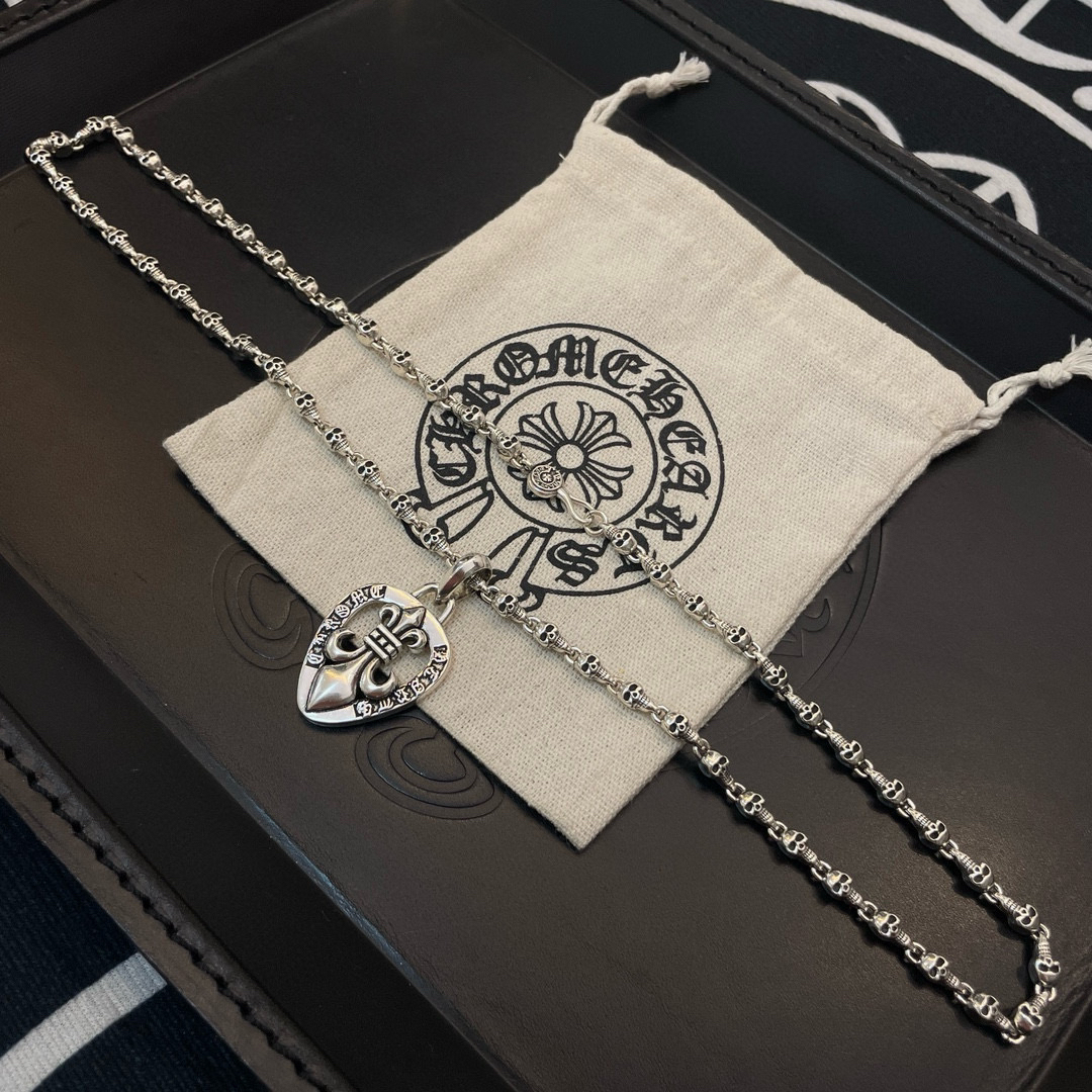 クロムハーツ「Chrome Hearts」シンプルペンダントネックレス - ユニセックス