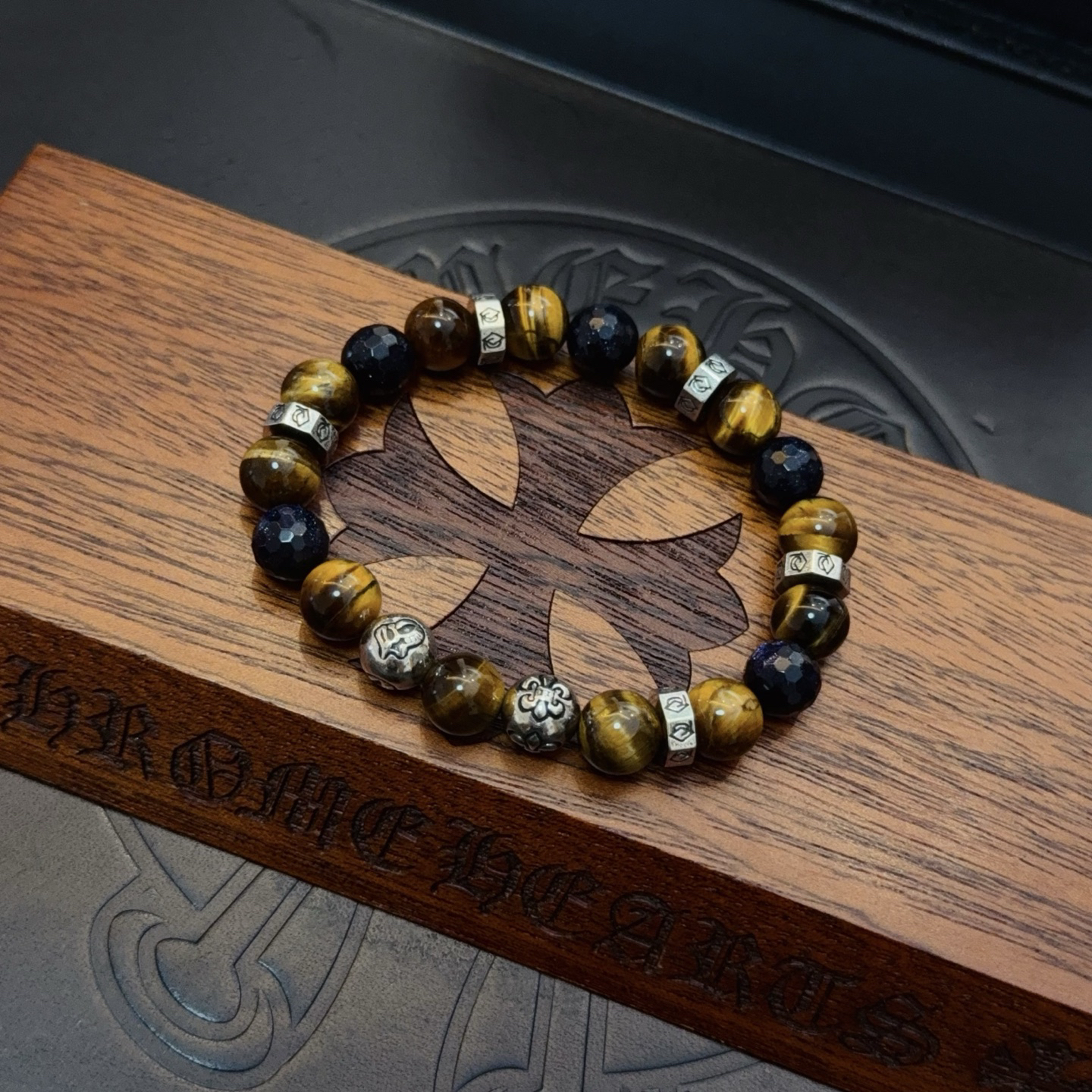 クロムハーツ「Chrome Hearts」ブレスレット - ヴィンテージ＆ロックテイスト ペア用