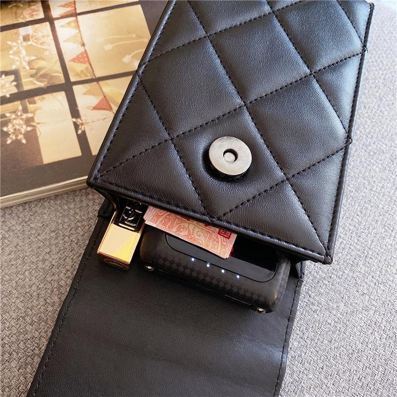 シャネル「Chanel」クラシック チェーン ダイヤモンドテクスチャーユニバーサル バッグ  - 4色