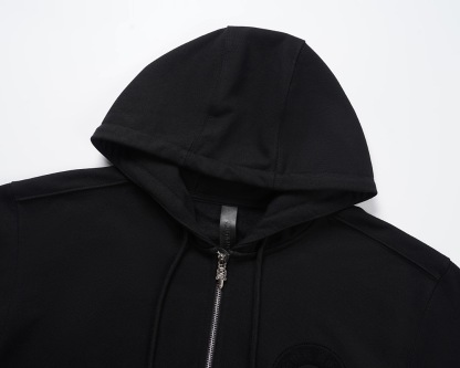 クロムハーツ「Chrome Hearts」秋冬ロングスリーブ ジップアップフーディ - ユニセックス