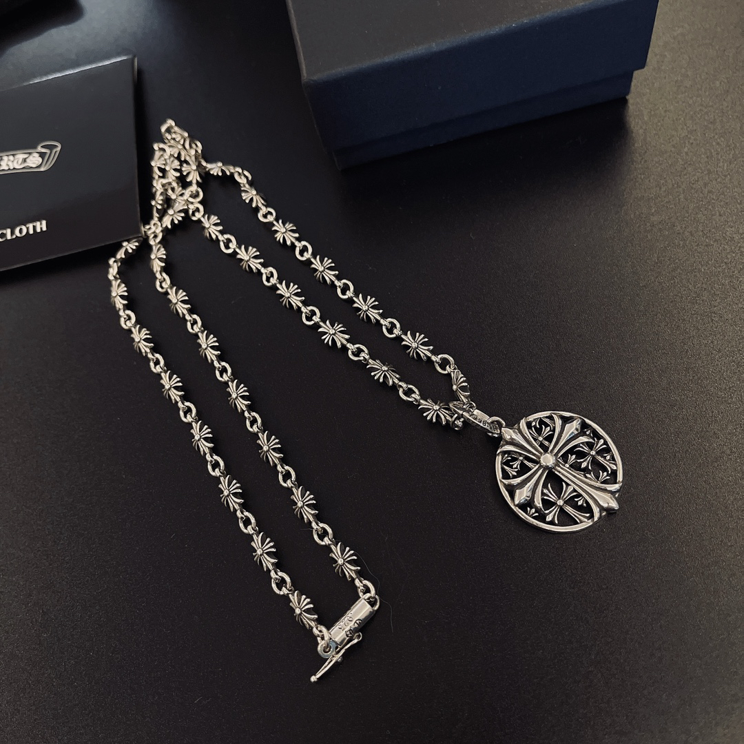 クロムハーツ「Chrome Hearts」シンプルペンダントネックレス - ユニセックス