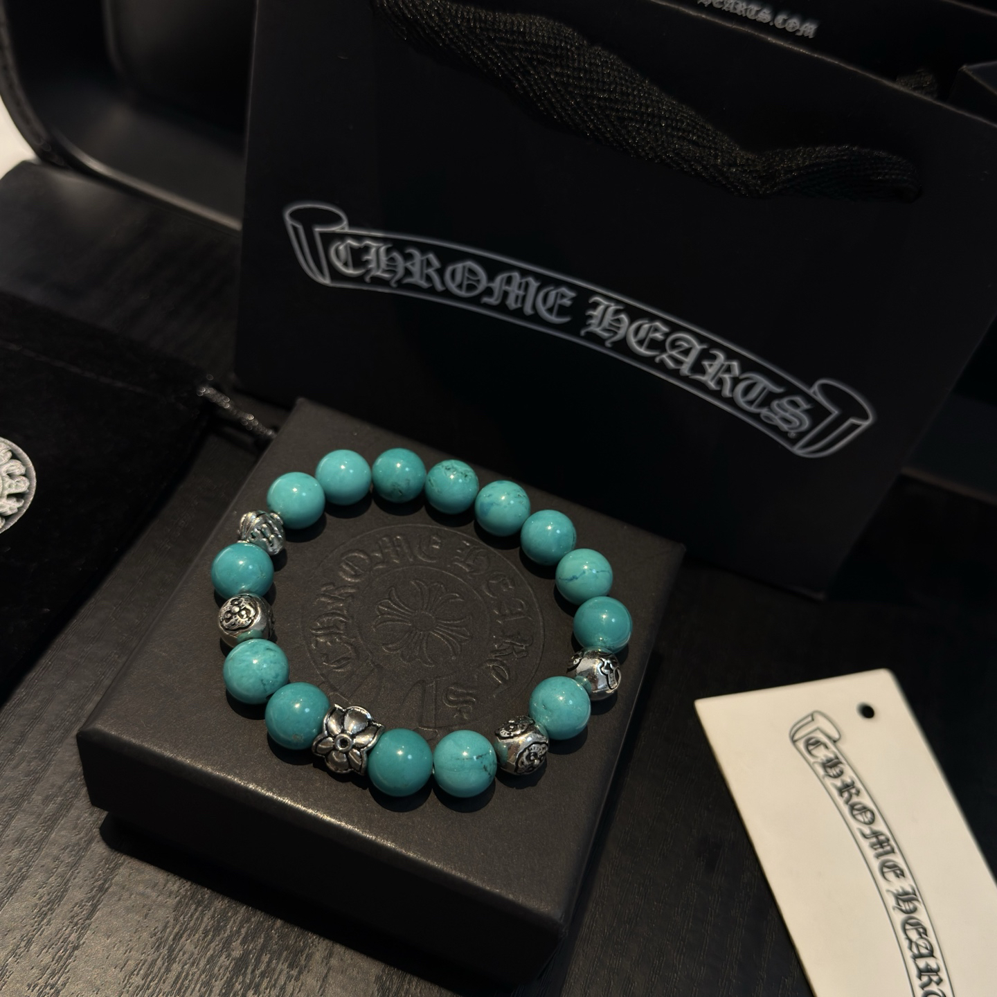 クロムハーツ「Chrome Hearts」ブレスレット - ヴィンテージ＆ロックテイスト ペア用