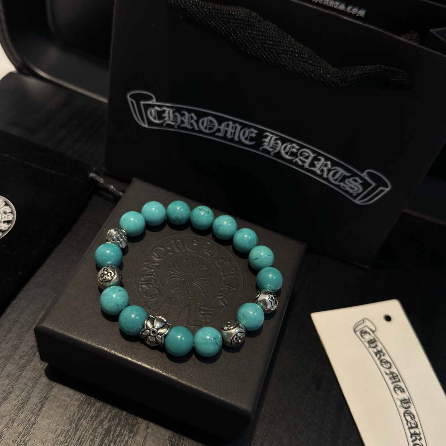 クロムハーツ「Chrome Hearts」ブレスレット - ヴィンテージ＆ロックテイスト ペア用