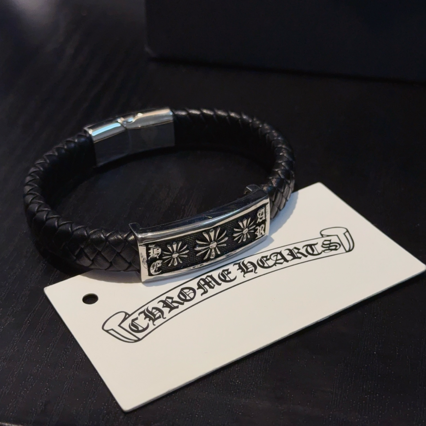 クロムハーツ「Chrome Hearts」ブレスレット - ヴィンテージ＆ロックテイスト ペア用