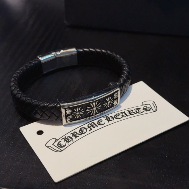 クロムハーツ「Chrome Hearts」ブレスレット - ヴィンテージ＆ロックテイスト ペア用