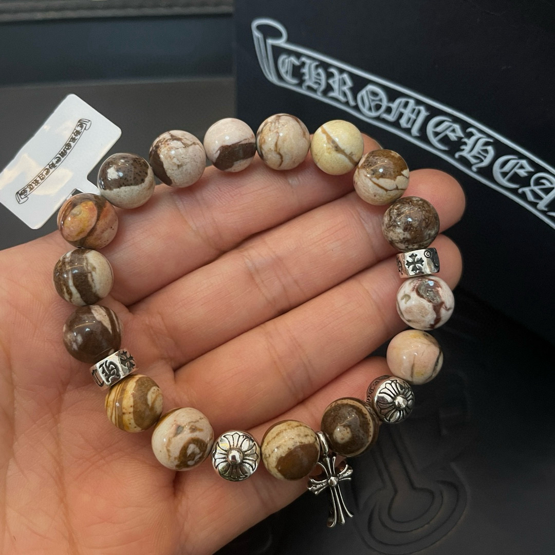 クロムハーツ「Chrome Hearts」ブレスレット - ヴィンテージ＆ロックテイスト ペア用