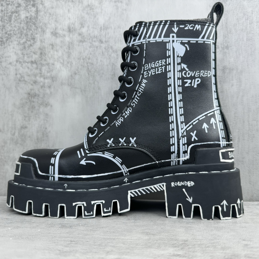 バレンシアガ「Balenciaga」バレンシアガ ブルドーザー ダービーシューズ / レザーダービー