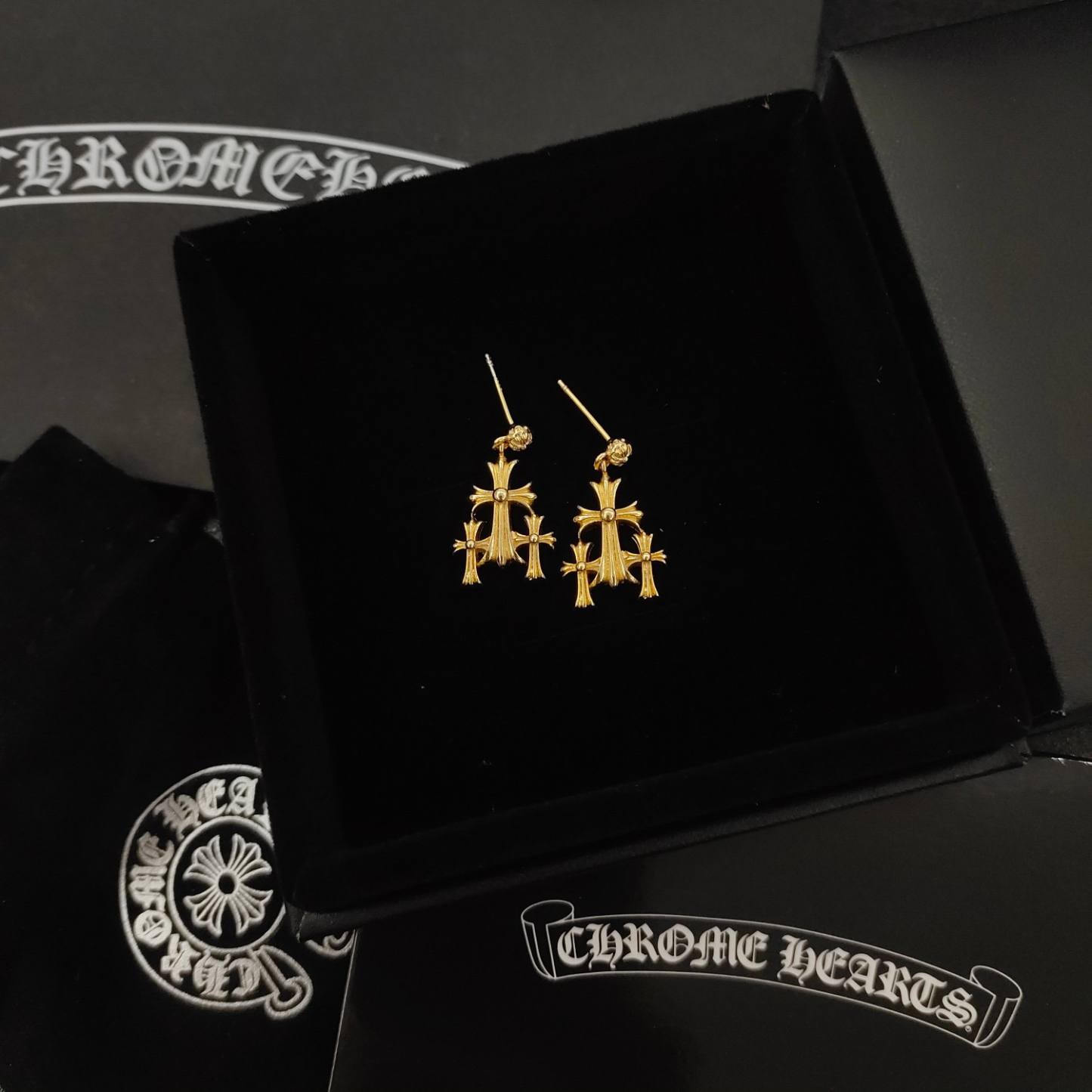 クロムハーツ「Chrome Hearts」クラシックヴィンテージ＆モダン イヤリング/ピアス/イヤカフ - ユニセックス