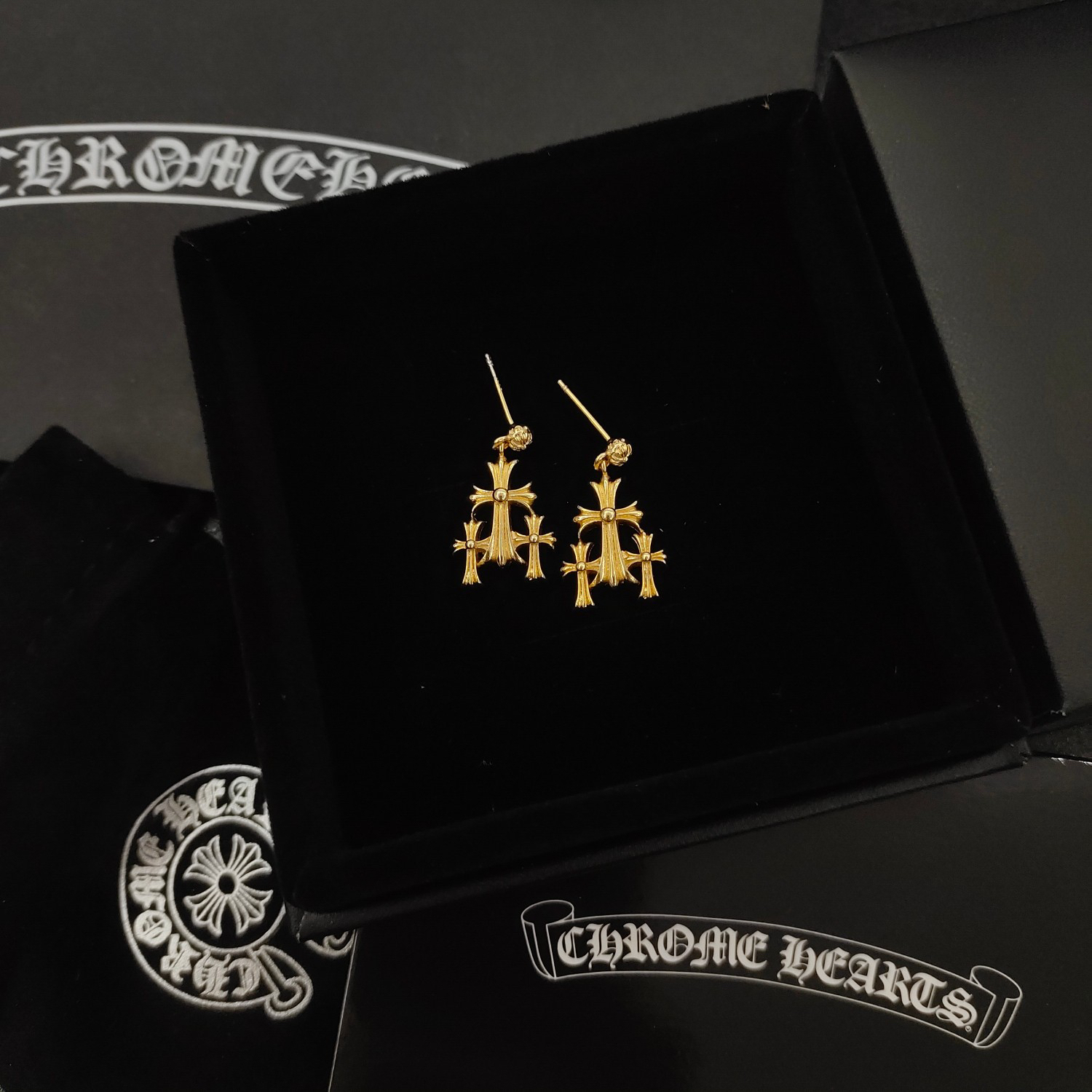 クロムハーツ「Chrome Hearts」クラシックヴィンテージ＆モダン イヤリング/ピアス/イヤカフ - ユニセックス