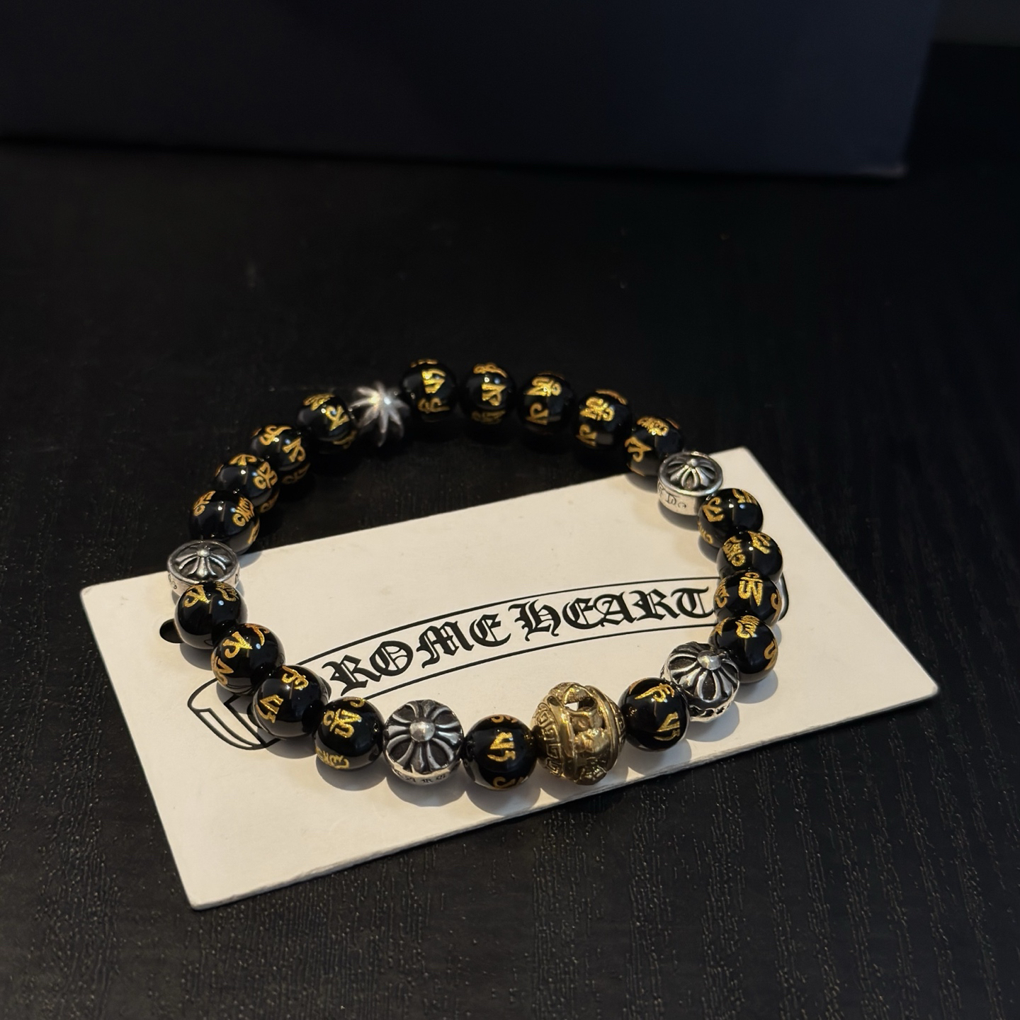 クロムハーツ「Chrome Hearts」ブレスレット - ヴィンテージ＆ロックテイスト ペア用