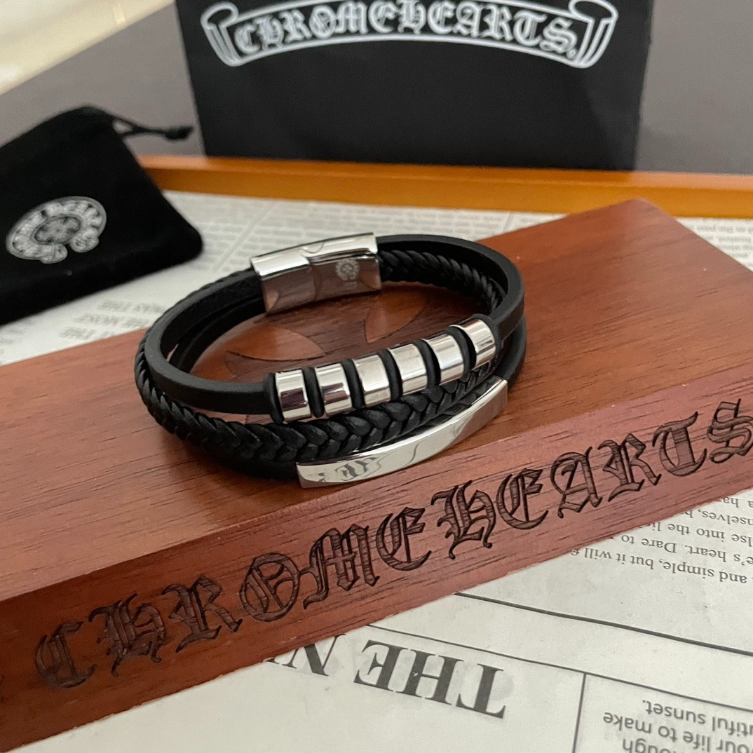 クロムハーツ「Chrome Hearts」ビンテージ5リング ブレスレット