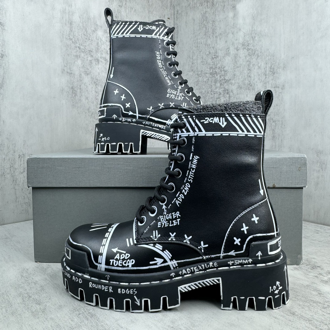 バレンシアガ「Balenciaga」バレンシアガ ブルドーザー ダービーシューズ / レザーダービー