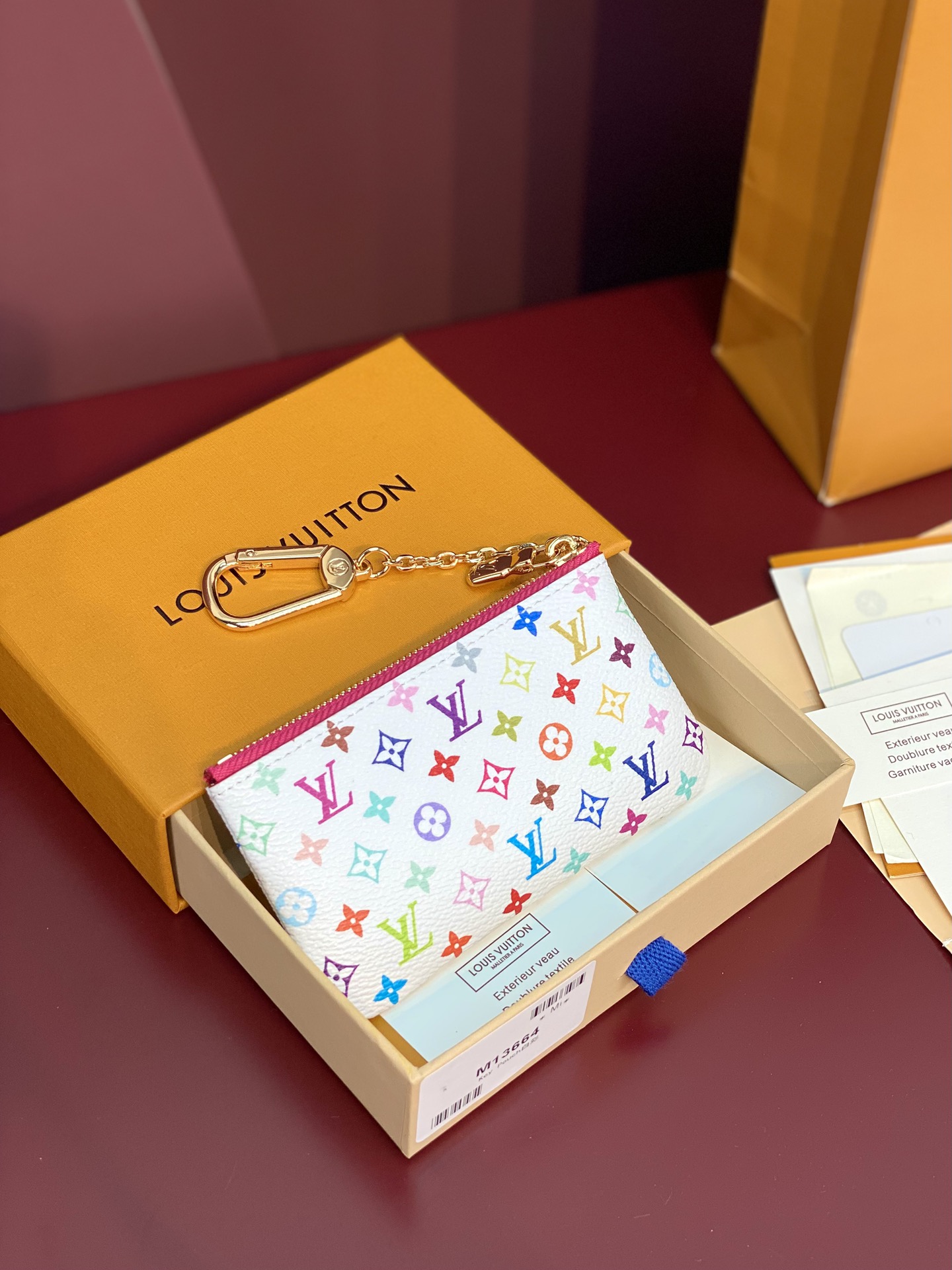 ルイ・ヴィトン「Louis Vuitton」LV × TM ポシェット･クレ