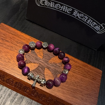 クロムハーツ「Chrome Hearts」ブレスレット - ヴィンテージ＆ロックテイスト ペア用