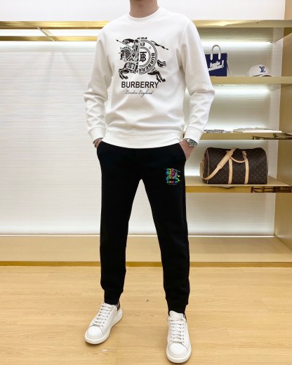 バーバリー「Burberry」メンズ  カジュアルスポーツセット