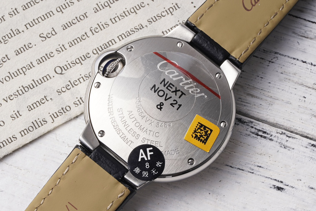 カルティエ［Cartier］バロン ブルー ドゥ 自動巻き腕時計 33mm