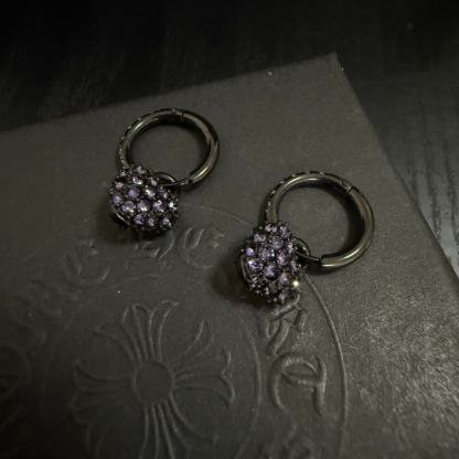 クロムハーツ「Chrome Hearts」クロムハーツ ヴィンテージクロスピアス S925 ユニセックス ピアス