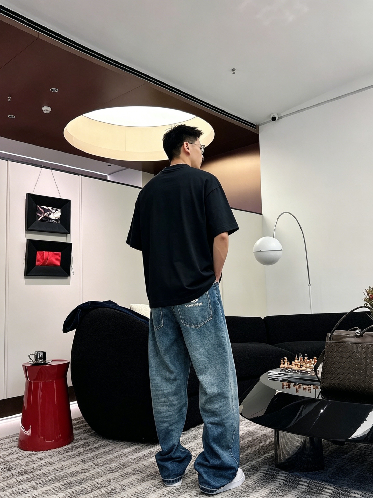 バレンシアガ「Balenciaga」ロゴプリントTシャツ / ショートスリーブ クルーネック
