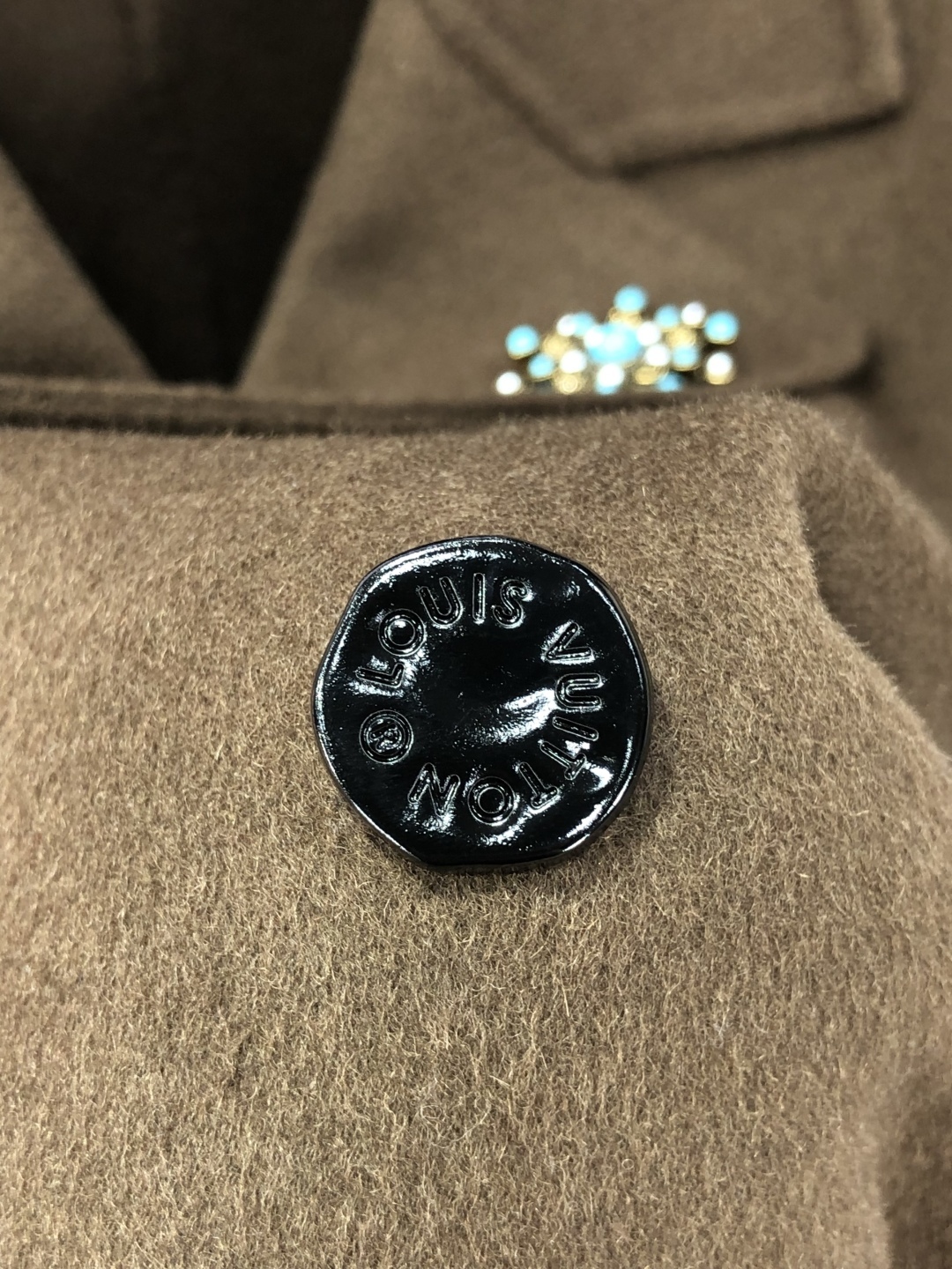 ルイ・ヴィトン「Louis Vuitton」メンズ カシミア オーバーコート