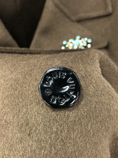 ルイ・ヴィトン「Louis Vuitton」メンズ カシミア オーバーコート