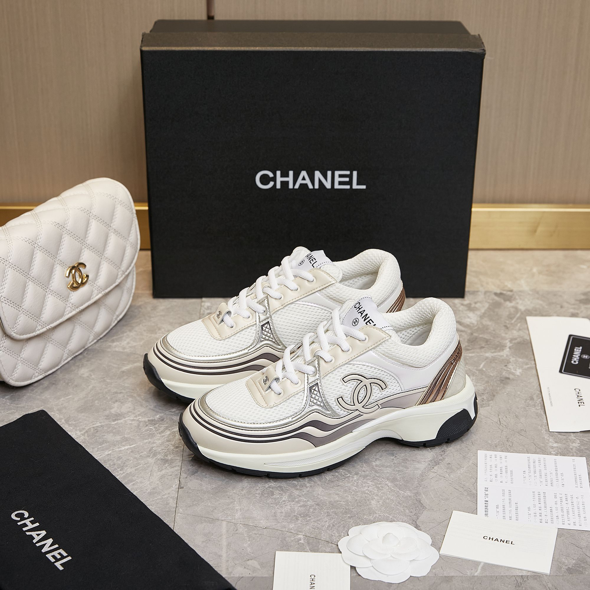 シャネル「Chanel」シャネル プレミアムカジュアルスニーカー/ レジャースニーカー