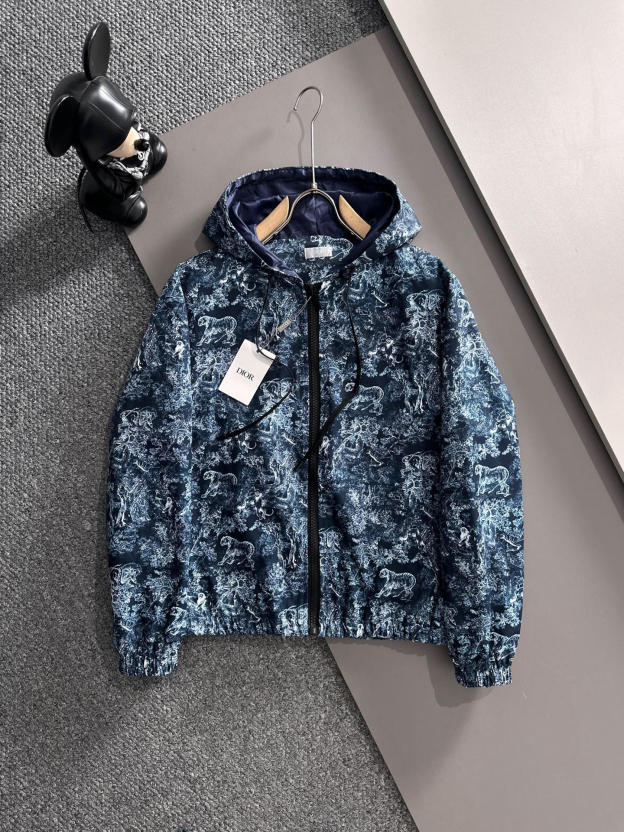 ディオール「Dior」ジップアップパーカー&ジョガーパンツ 2ピースセットアップ