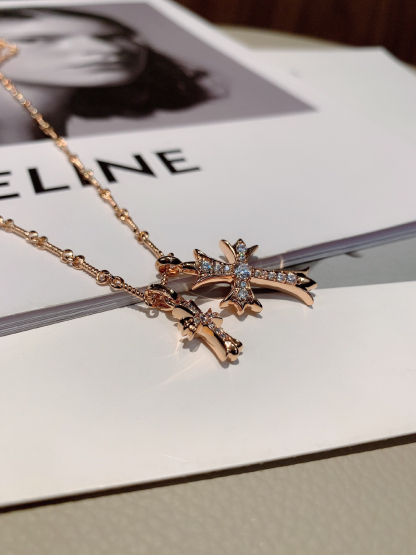 クロムハーツ「Chrome Hearts」クラシック ペンダントネックレス - 男女兼用