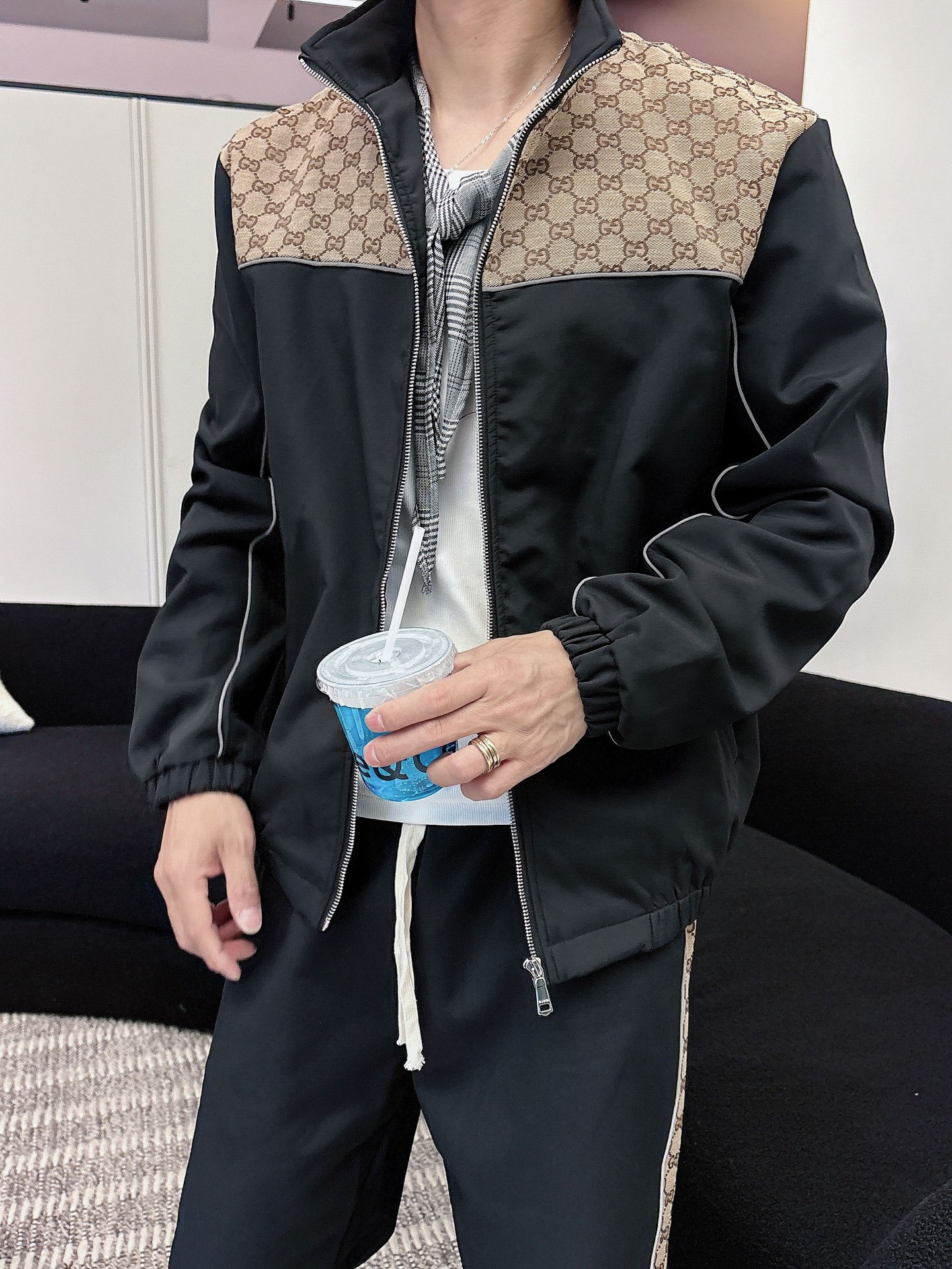 グッチ「Gucci」秋冬 メンズ カジュアルスポーツセット