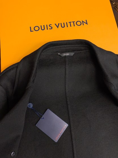 ルイ・ヴィトン「Louis Vuitton」メンズ カシミア オーバーコート