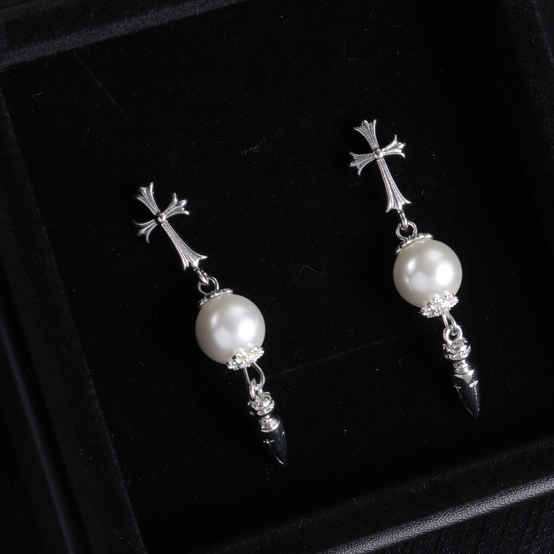 クロムハーツ「Chrome Hearts」クラシックヴィンテージ＆モダン イヤリング/ピアス/イヤカフ - ユニセックス