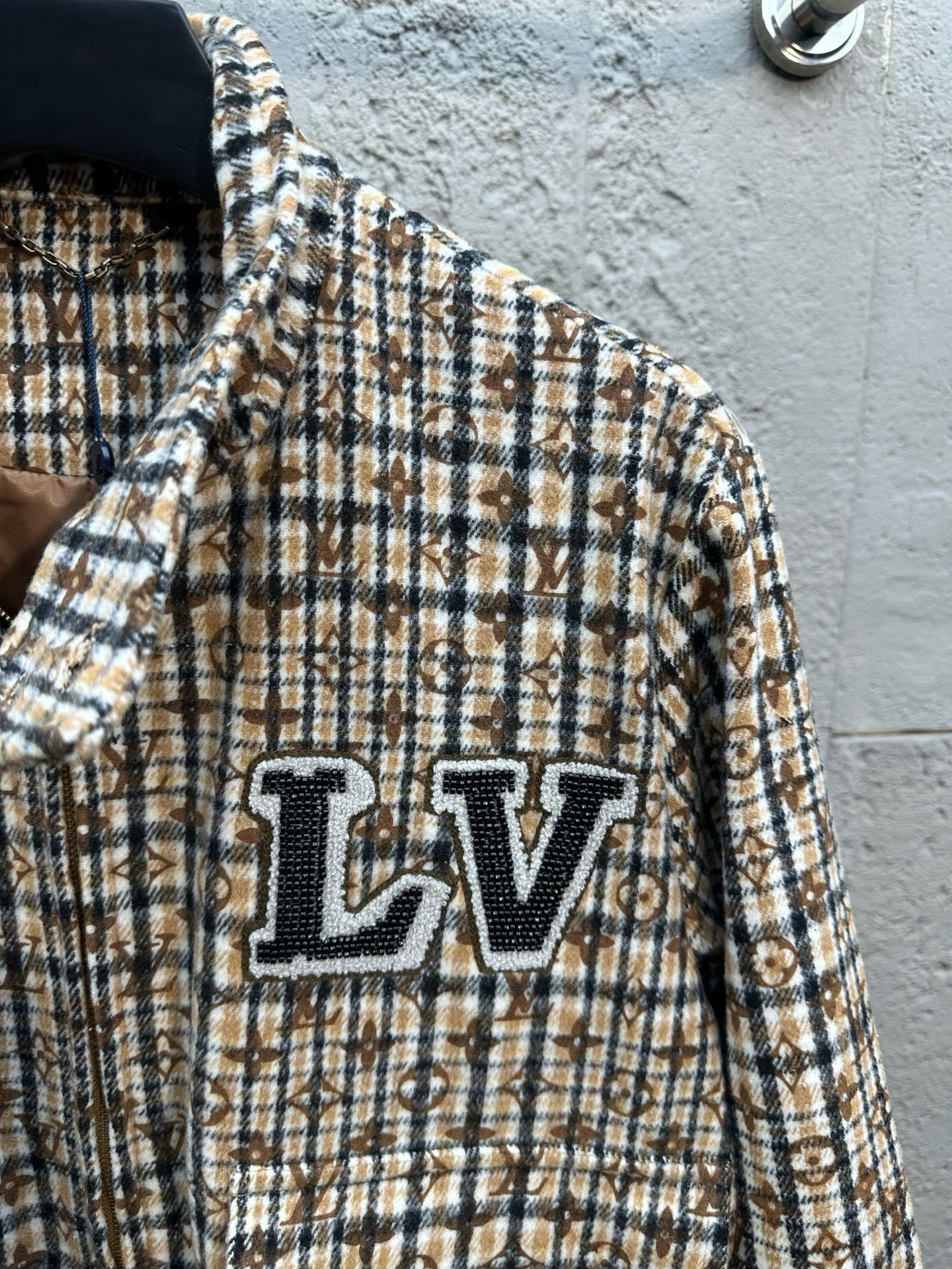 ルイ・ヴィトン「Louis Vuitton」モダンベースボールジャケット