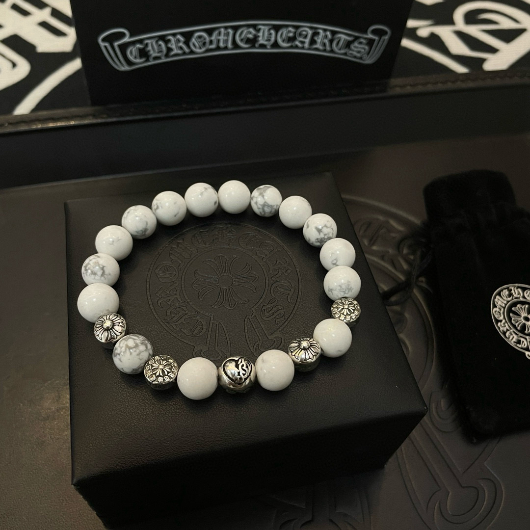 クロムハーツ「Chrome Hearts」ブレスレット - ヴィンテージ＆ロックテイスト ペア用