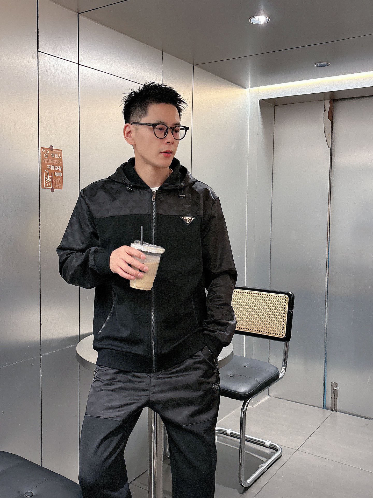 プラダ「Prada」秋冬 メンズ  カジュアルスポーツセット