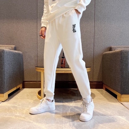 サンローラン「Saint Laurent」2025 秋冬ローマコットン スウェットセット