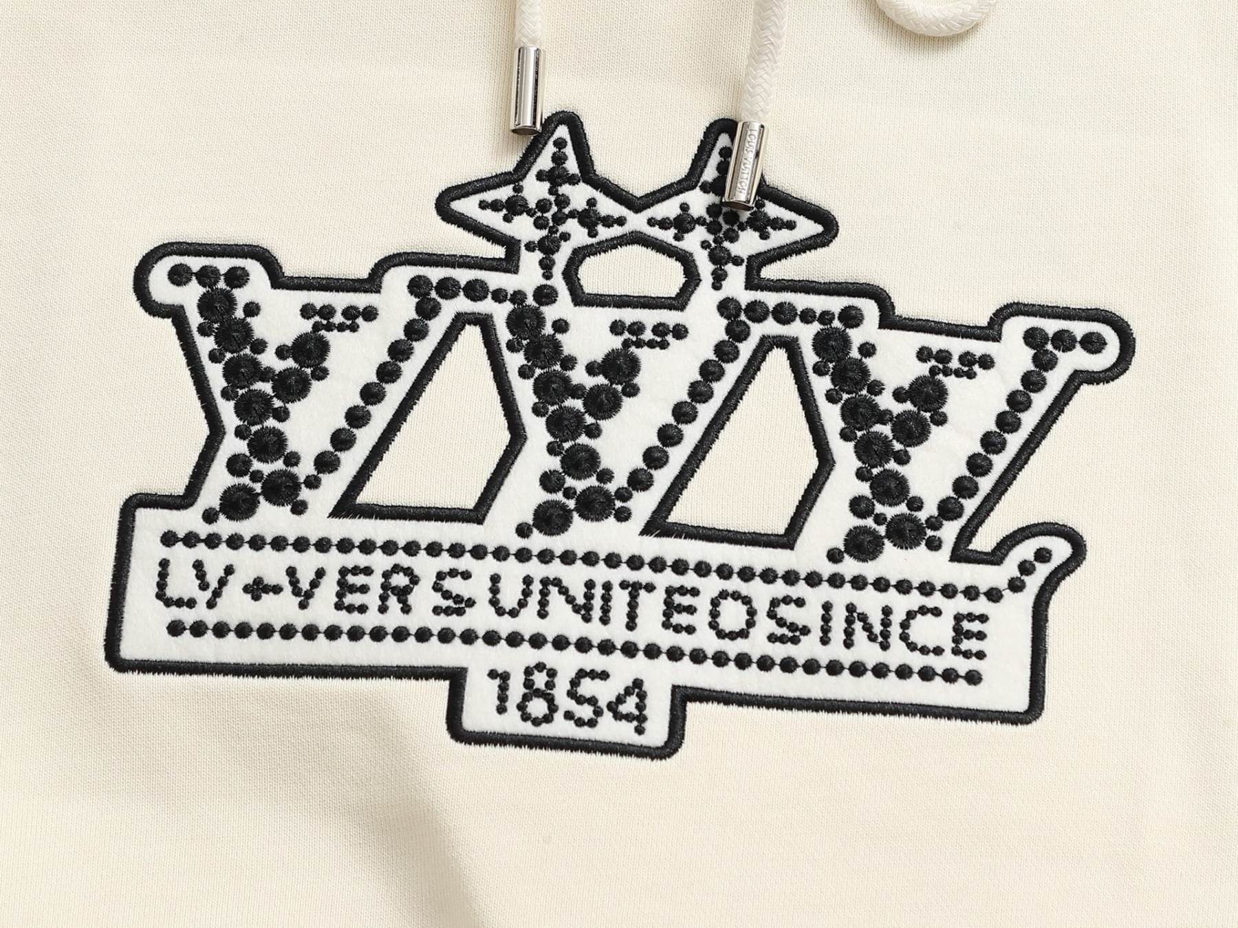 ルイ・ヴィトン「Louis Vuitton」フード付きコットンパーカー(ユニセックス)