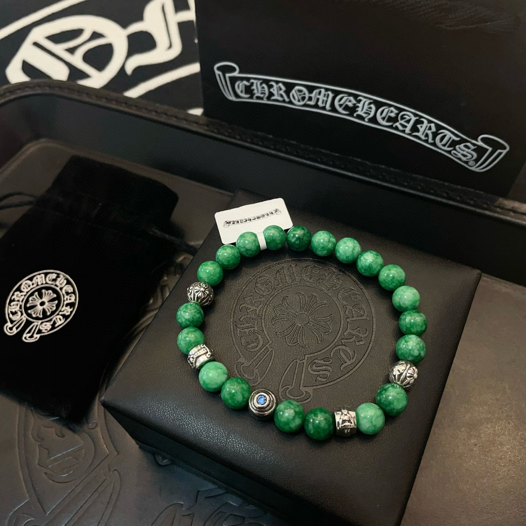 クロムハーツ「Chrome Hearts」ブレスレット - ヴィンテージ＆ロックテイスト ペア用