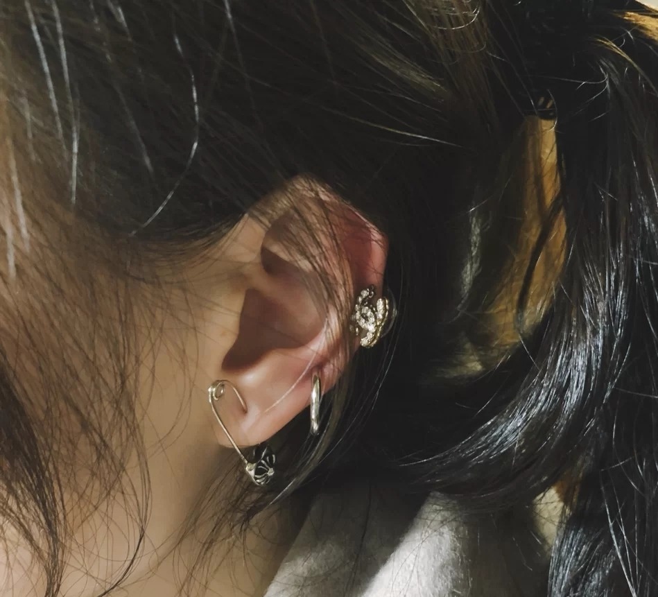 クロムハーツ「Chrome Hearts」クロムハーツ マルチピンイヤリング S925 マルチジュエリー