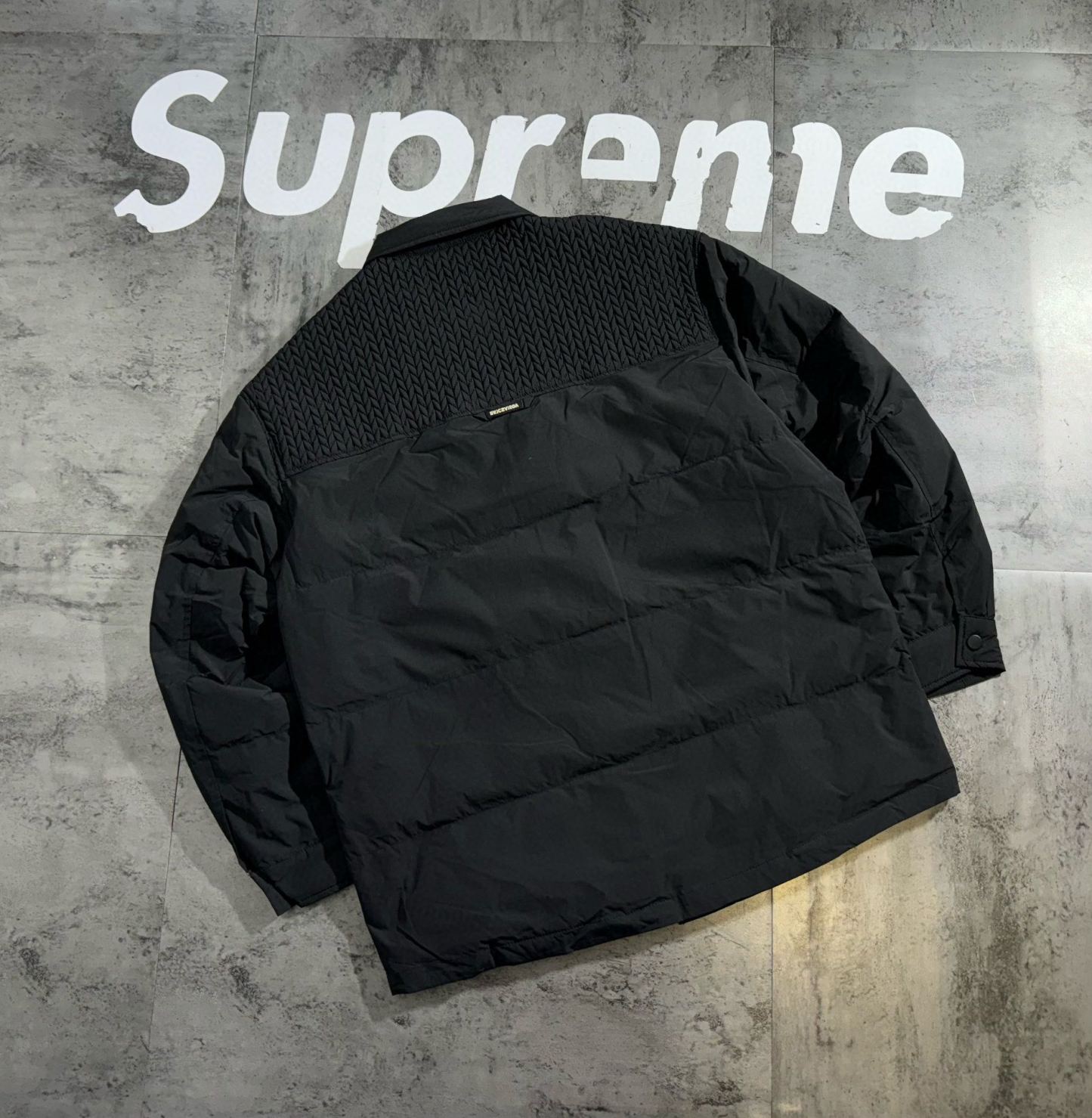 バレンシアガ「Balenciaga」‌冬季限定パッチワークカップルカジュアルダウンジャケット