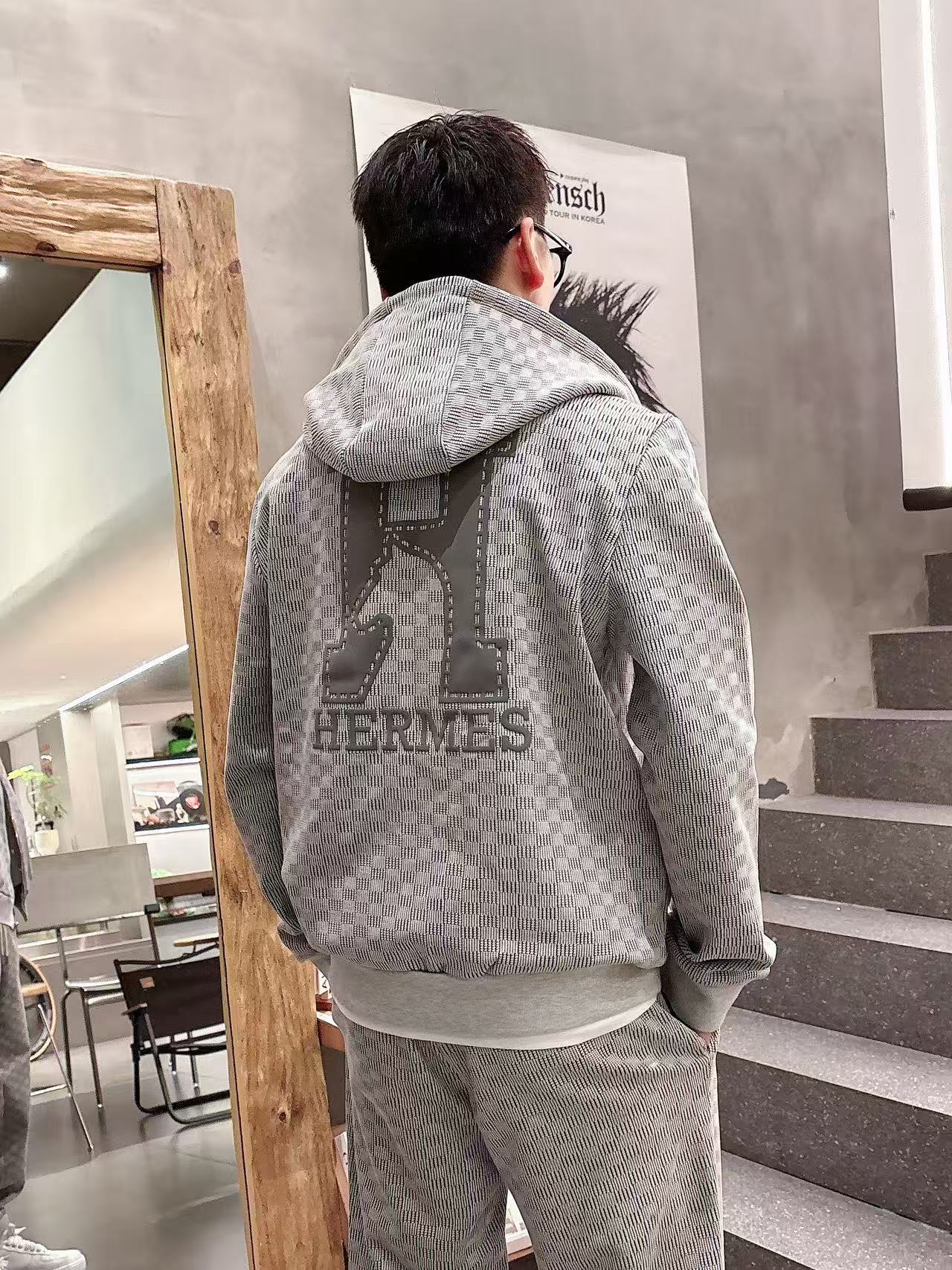 エルメス「Hermès」秋冬 メンズ スウェットセット