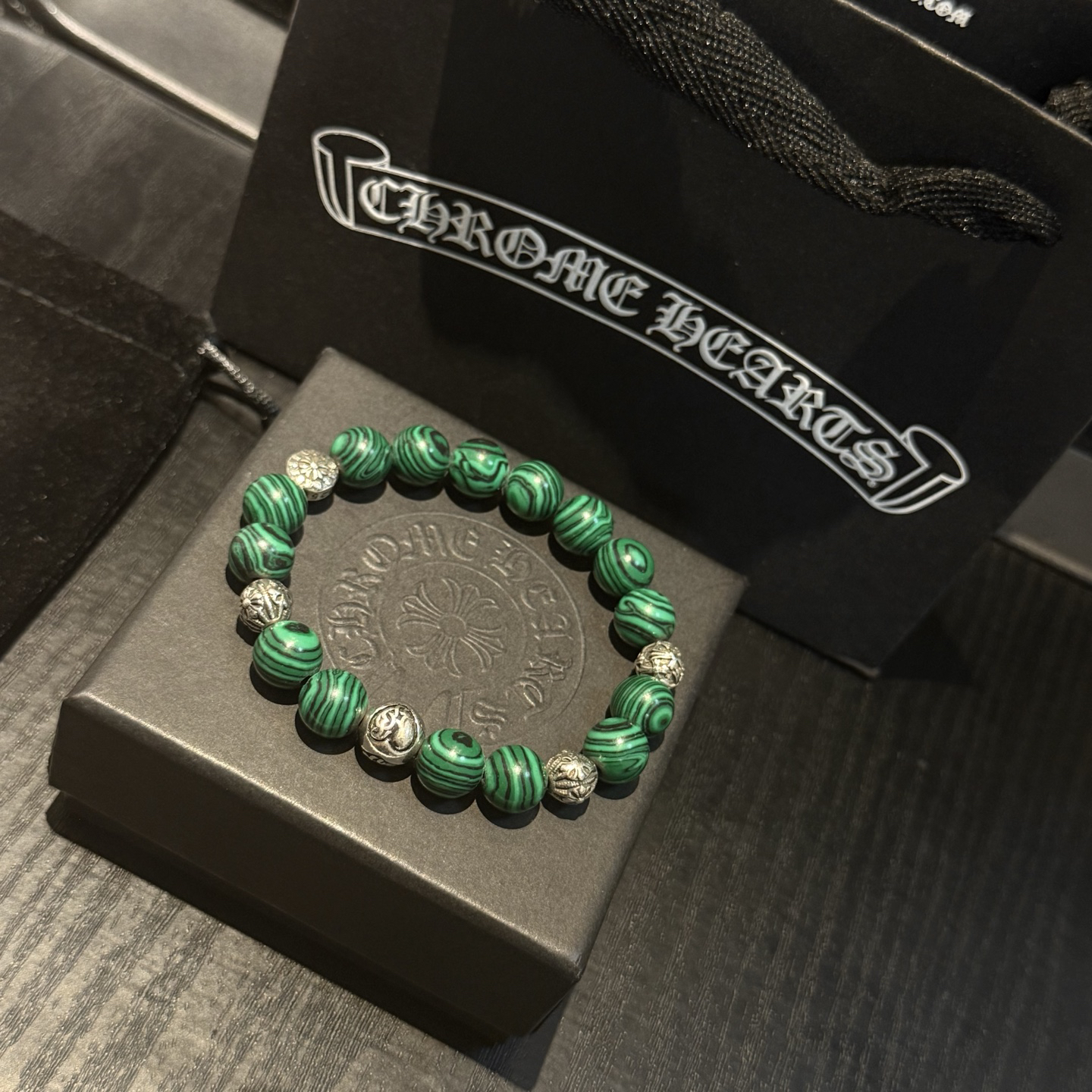 クロムハーツ「Chrome Hearts」ブレスレット - ヴィンテージ＆ロックテイスト ペア用