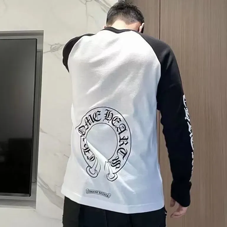 クロムハーツ「Chrome Hearts」おすすめ 大人らしい 目立つ 絶対後悔しない 日常 シンプル おしゃれ 長袖 Ｔシャツ